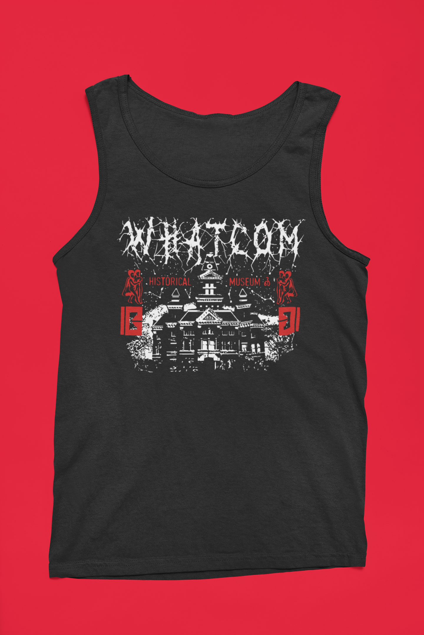 METAL WHATCOM HISTORY MUSEUM BLACK METAL TANK