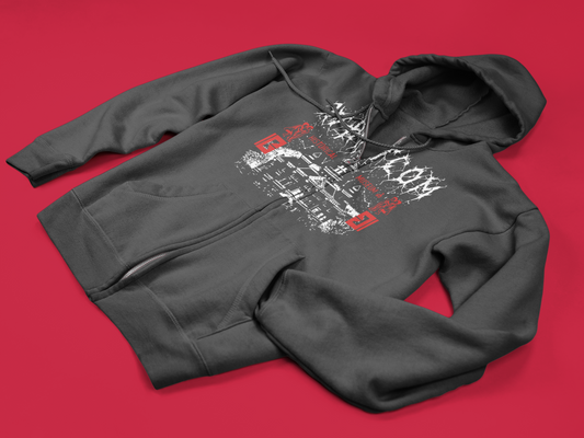 METAL WHATCOM HISTORY MUSEUM ZIP UP HOODIE